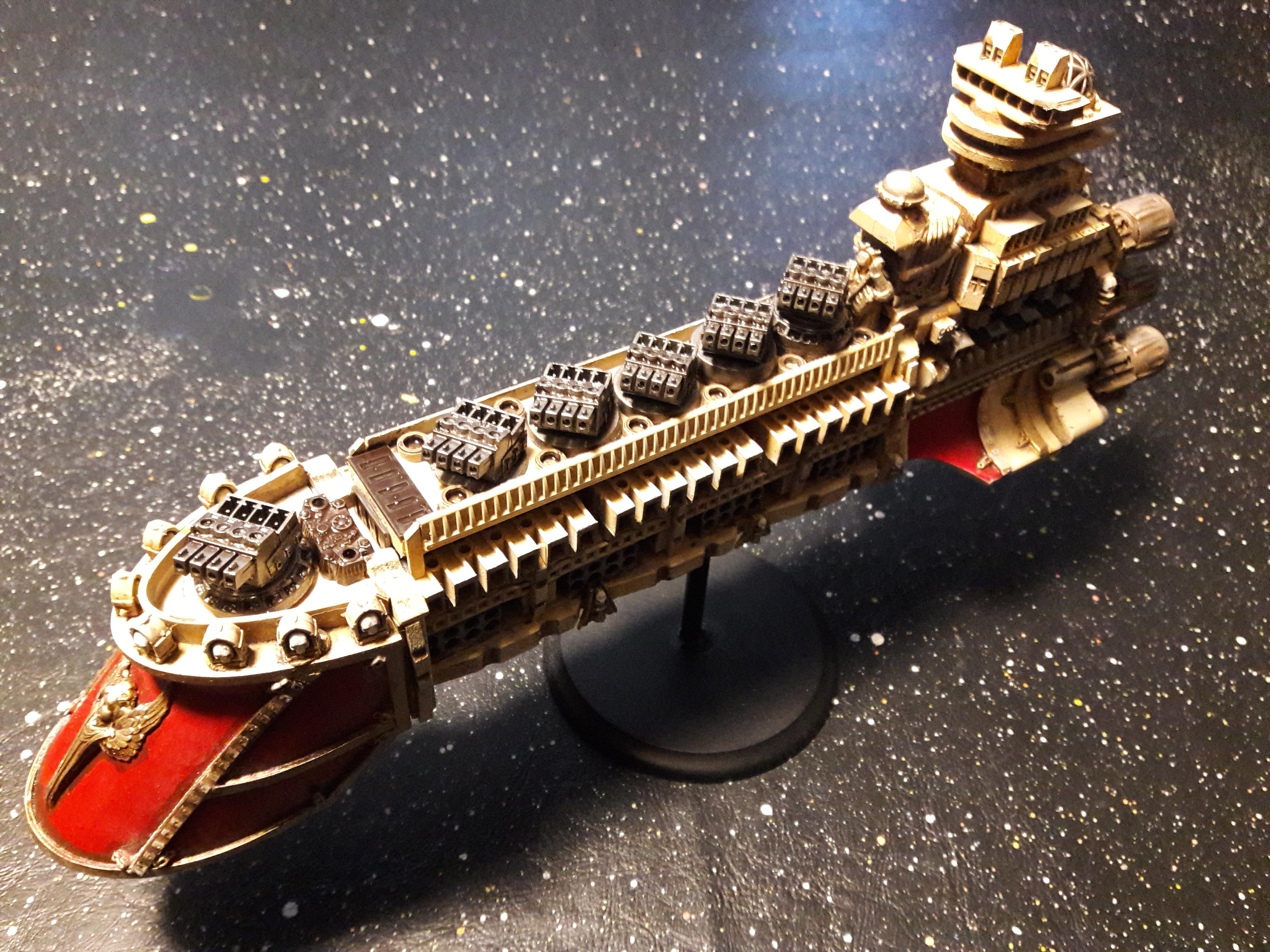 Battlefleet Gothic Battleship Cruiser Imperial Minis Rogue Trader